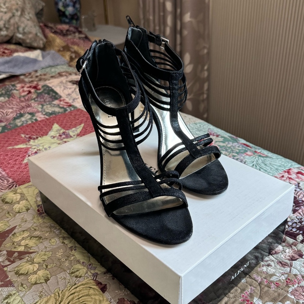 Black Alfani heels